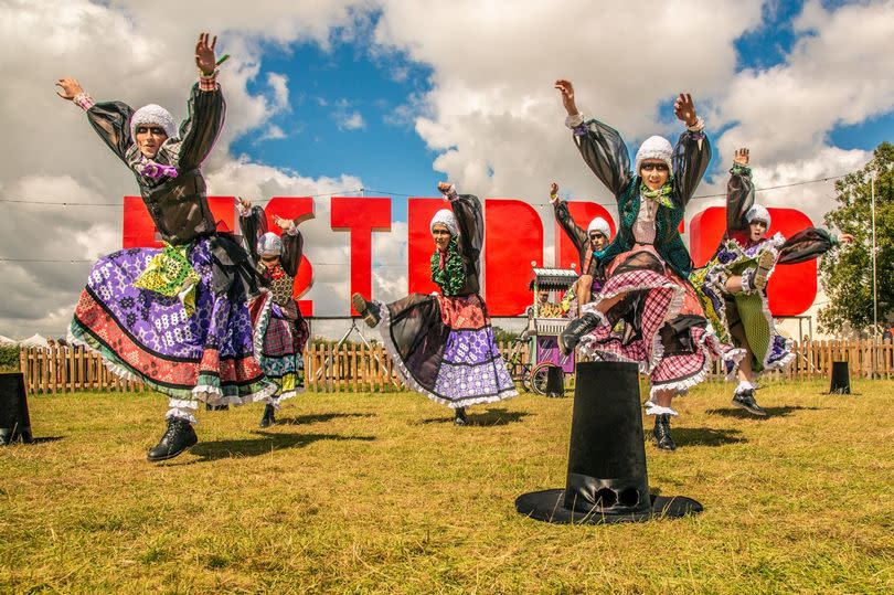 Eisteddfod Genedlaethol (the National Eisteddfod of Wales) in 2022 in Tregaron, Ceredigion