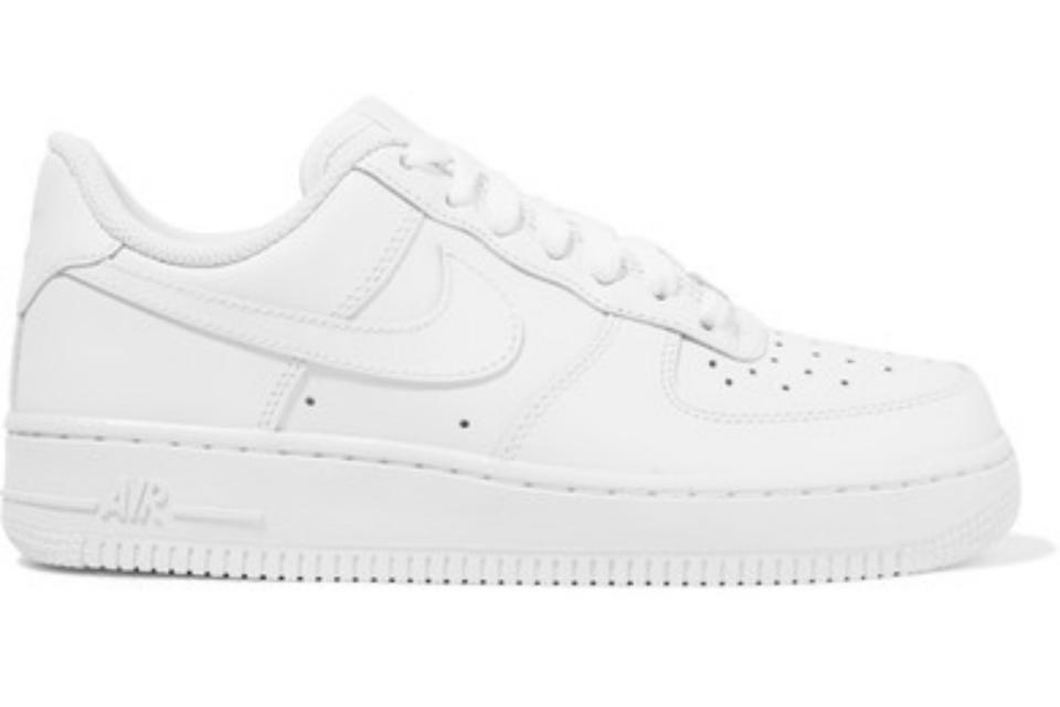nike air force 1 leather sneakers