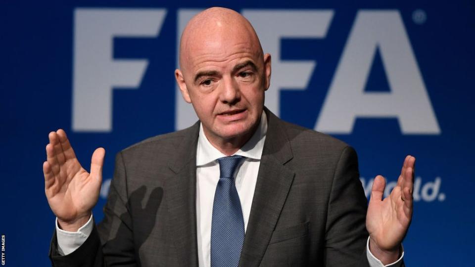 Fifa president Gianni Infantino