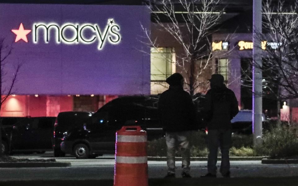 The shooting is believed to have taken place at a Macy's department store - EPA