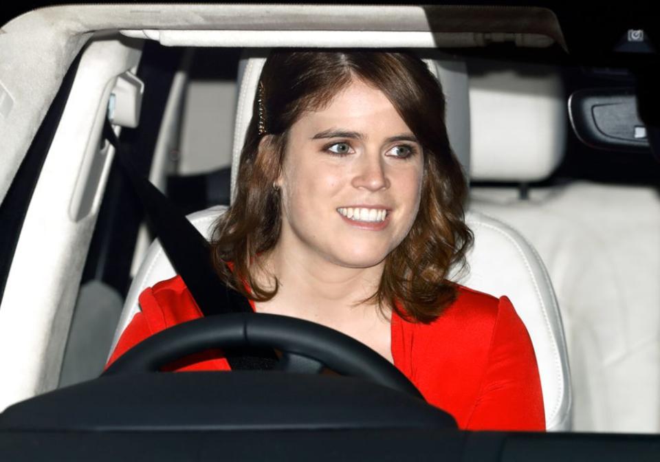 Princess Beatrice arrives at Queen's Christmas lunch | Max Mumby/Indigo/Getty Images