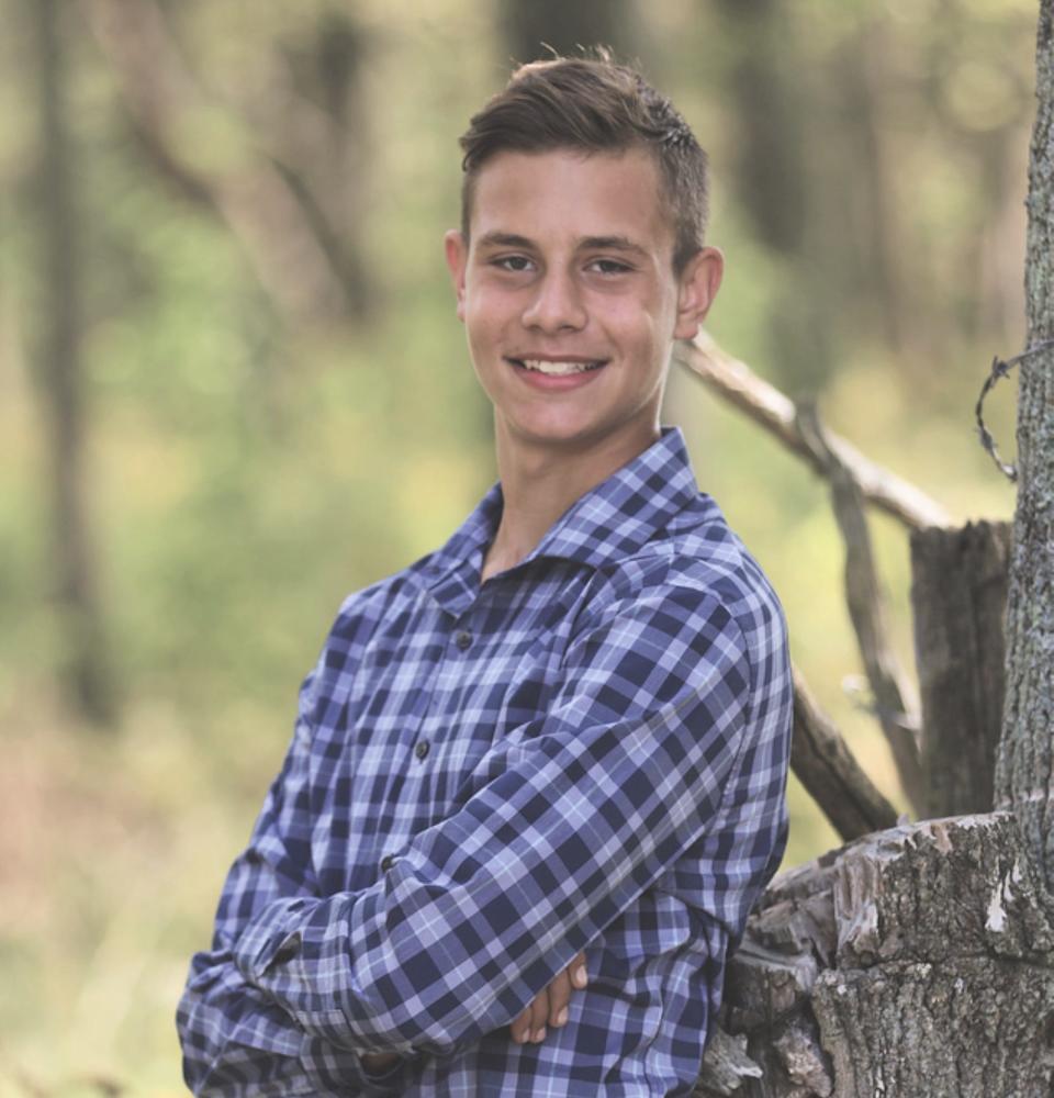 Cayden Lawson, valedictorian of the Jasper-Troupsburg Central School Class of 2023.