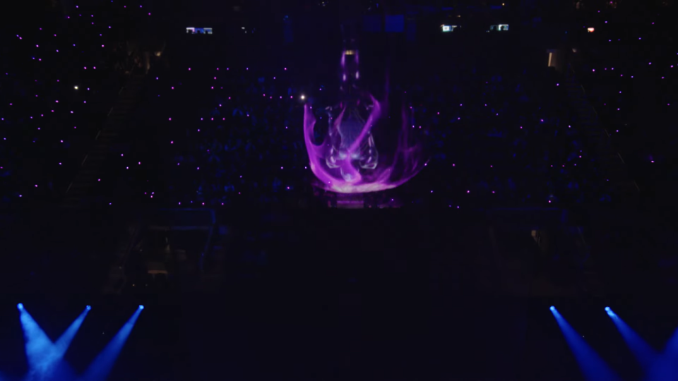 Kaisa's hologram would've probably looked great live, but it wasn't too clear online (Photo: Riot Games).