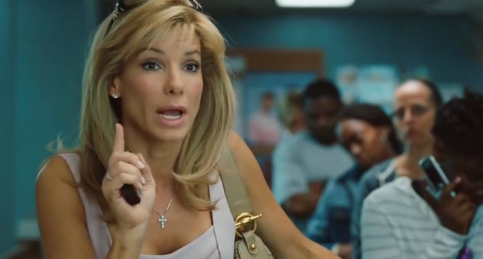 Screenshot from "The Blind Side