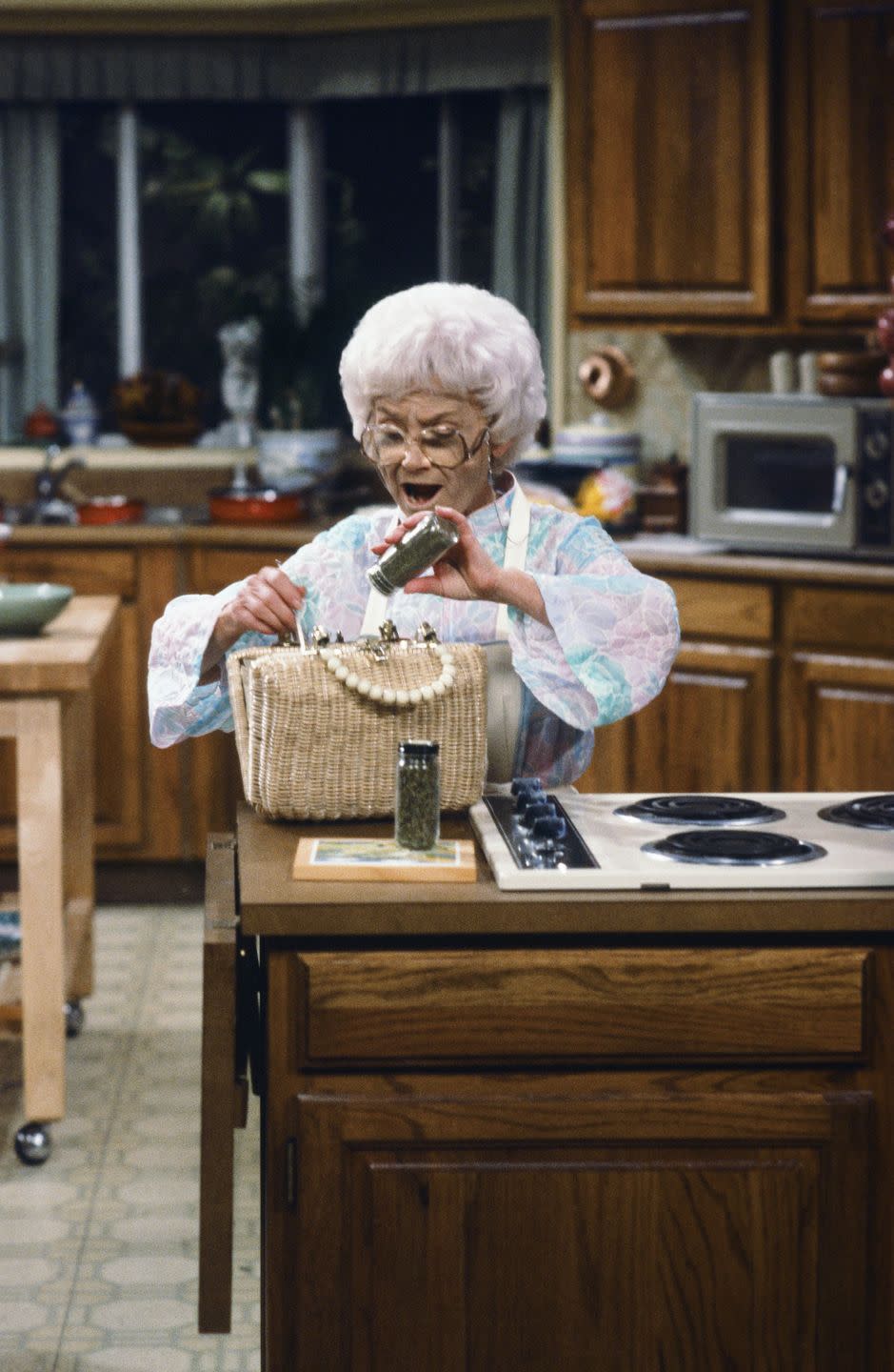 Estelle Getty found her character's purse before she auditioned.