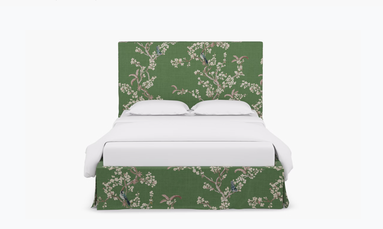 <p><a href="https://go.redirectingat.com?id=74968X1596630&url=https%3A%2F%2Fwww.theinside.com%2Fproducts%2Fslipcovered-bed-queen-jade-cherry-blossom-43363&sref=https%3A%2F%2Fwww.elledecor.com%2Fshopping%2Ffurniture%2Fg60267402%2Fbest-upholstered-bed-frames%2F" rel="nofollow noopener" target="_blank" data-ylk="slk:Shop Now;elm:context_link;itc:0;sec:content-canvas" class="link rapid-noclick-resp">Shop Now</a></p><p>Slipcovered Bed</p><p>theinside.com</p><p>$1367.00</p>