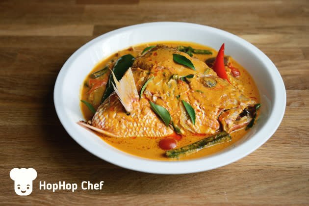 Curry Fish Head by HopHop Chef