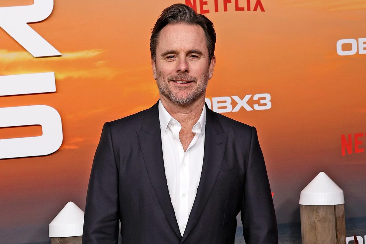 Charles Esten attends the Premiere of Netflix's "Outer Banks" Season 3 at Regency Village Theatre on February 16, 2023 in Los Angeles, California.