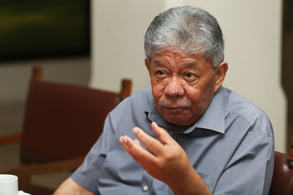 Tawfik Ismail speaks to Malay Mail during an interview September 5, 2020. — Picture by Choo Choy May