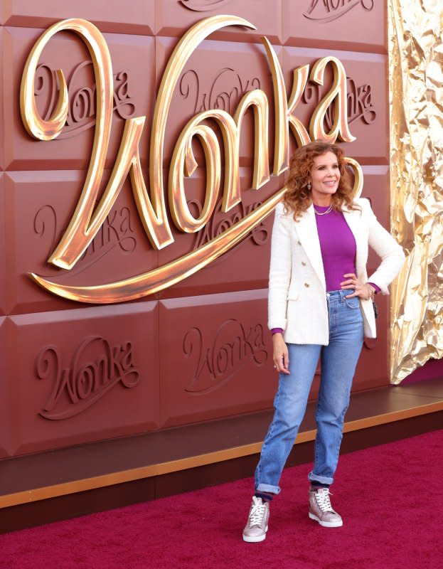 Robyn Lively attends the premiere of "Wonka" at the Village Theatre in the Westwood section of Los Angeles on December 10. The actor turns 52 on February 7. File Photo by Greg Grudt/UPI