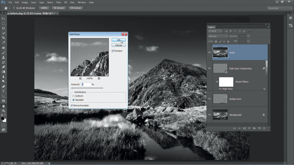 Get the Ansel Adams look in Photoshop