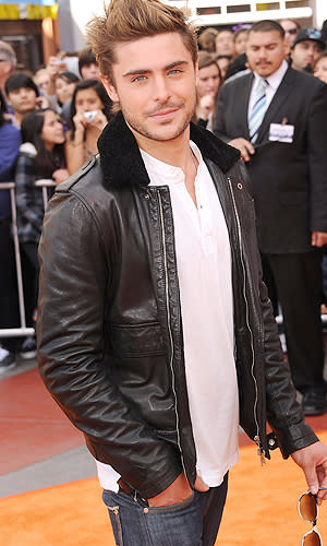 Zac Efron attends the premiere of "Dr. Seuss' The Lorax." (Photo by Jason Merritt/Getty Images)