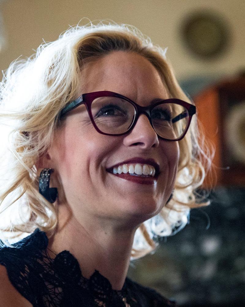 Democratic Senator Kyrsten Sinema was the first Democrat in more than 30 years to win a US Senate seat in Arizona.