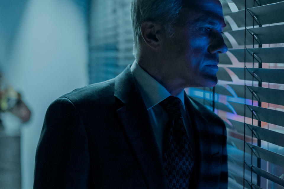 Christoph Waltz as Regus Patloff in 'The Consultant.'