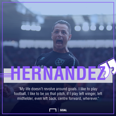 Chicharito playing surface