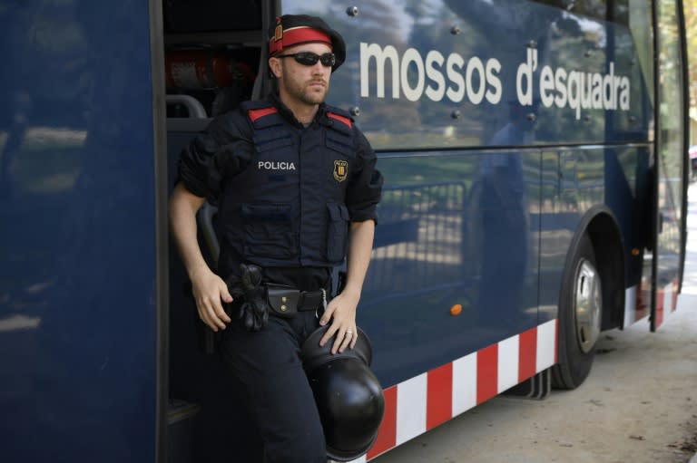 The Catalan police force, Mossos d'Esquadra, Mossos d'Esquadra, largely ignored a court order to close polling stations and seize ballot boxes during the referendum