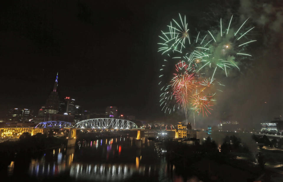 Americans celebrate the 4th of July