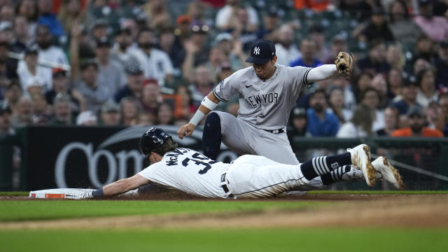 Judge ends 0-for-17 slide with 249th homer, helps Yankees beat Tigers 4-1 -  ABC News