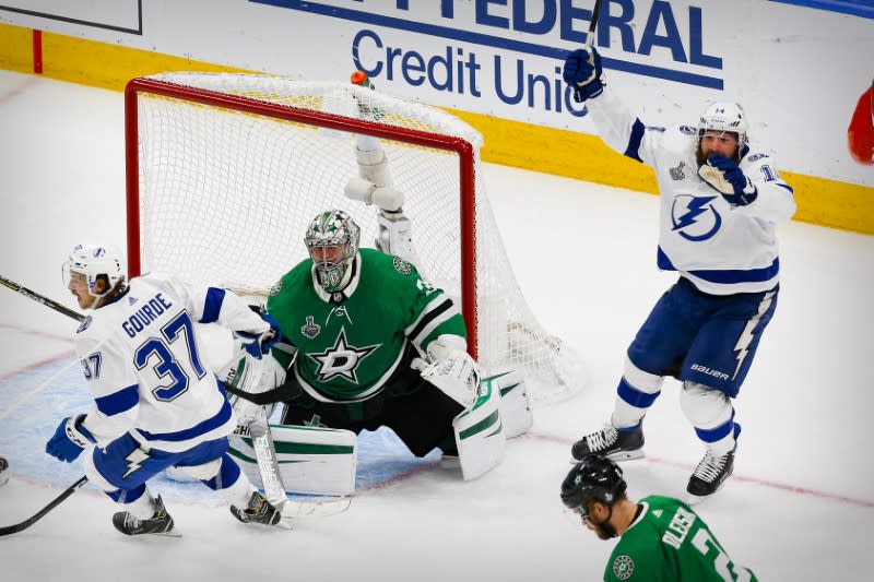 NHL: Stanley Cup Final-Tampa Bay Lightning at Dallas Stars