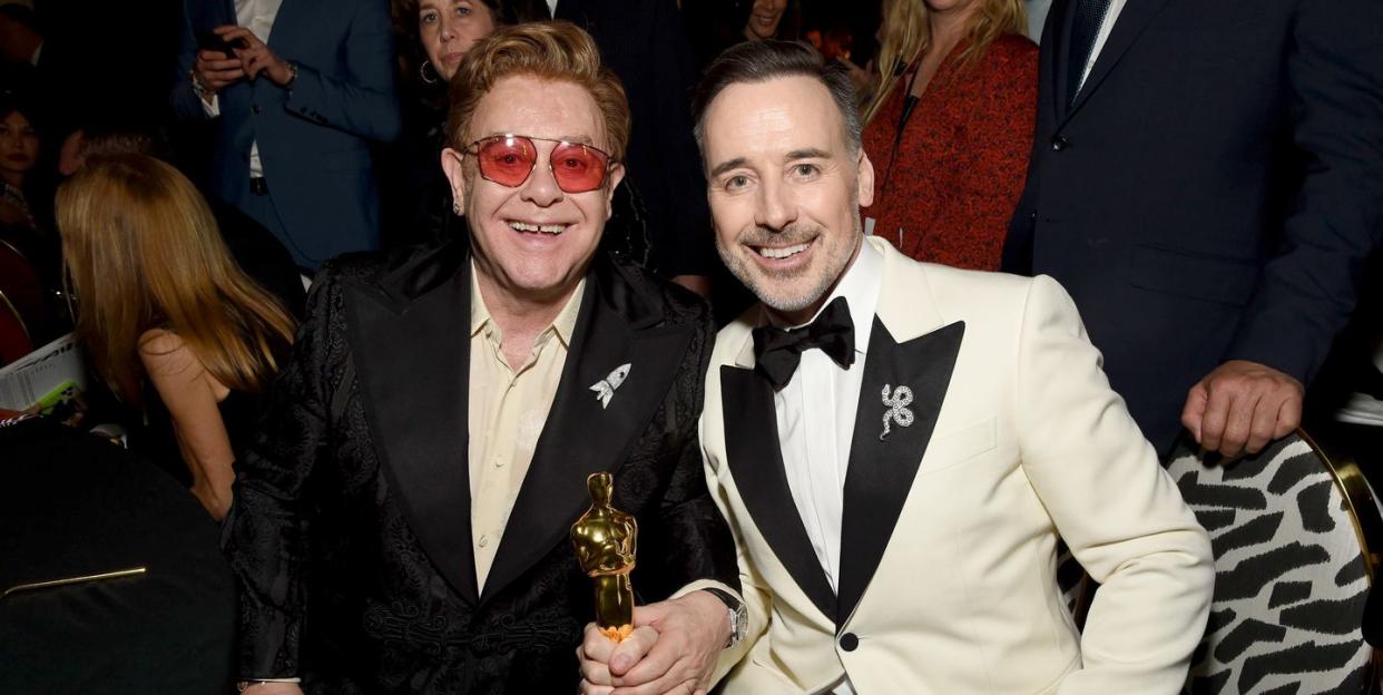 28th annual elton john aids foundation academy awards viewing party sponsored by imdb, neuro drinks and walmart inside