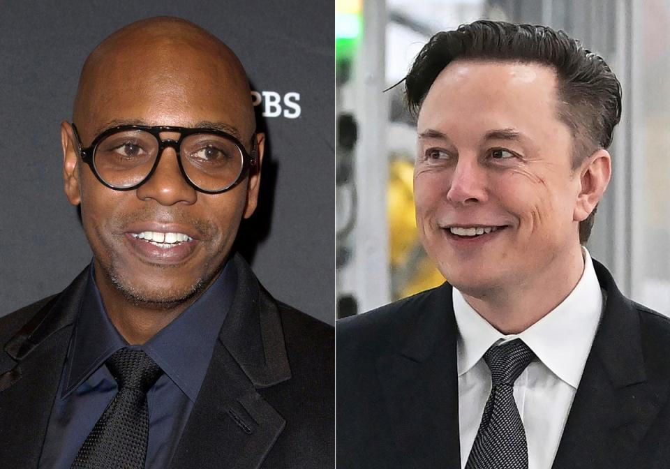 Dave Chappelle and Elon Musk