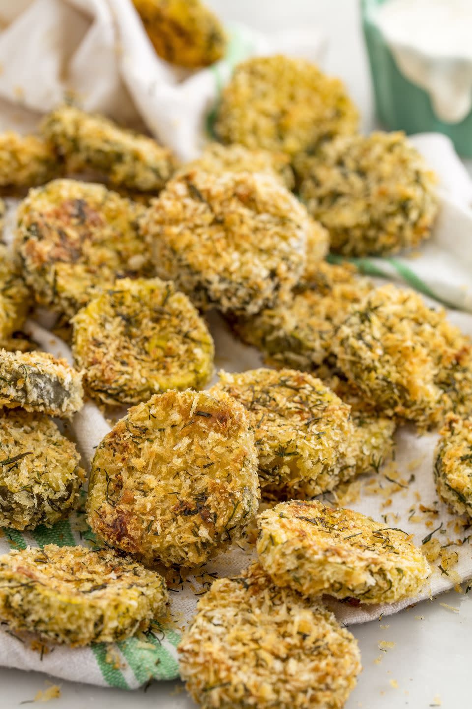 Oven Fried Pickles