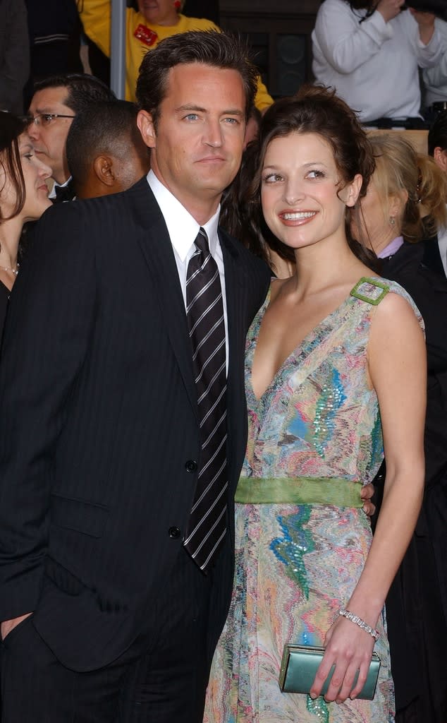 <p>Matthew Perry & Rachel Dunn</p>