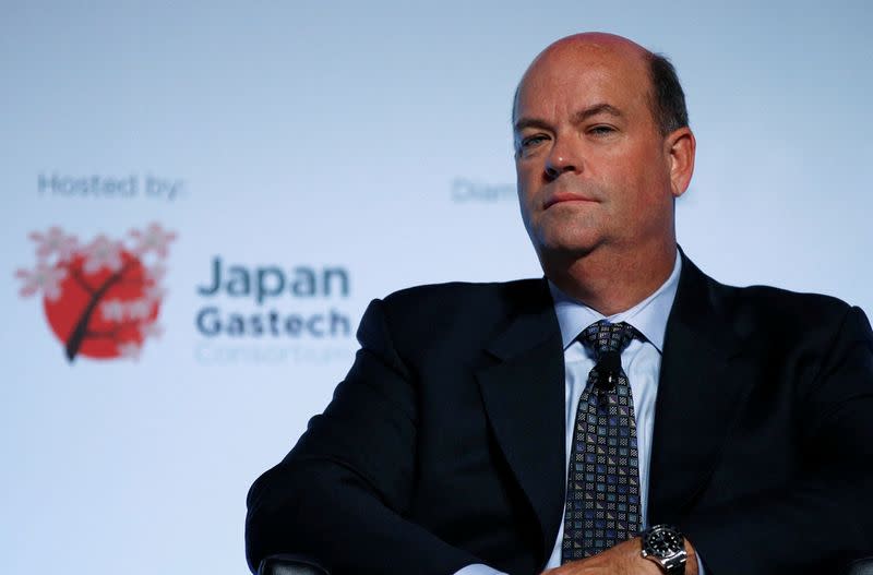 ConocoPhillips CEO Ryan Lance attends Gastech, the world's biggest expo for the gas industry, in Chiba