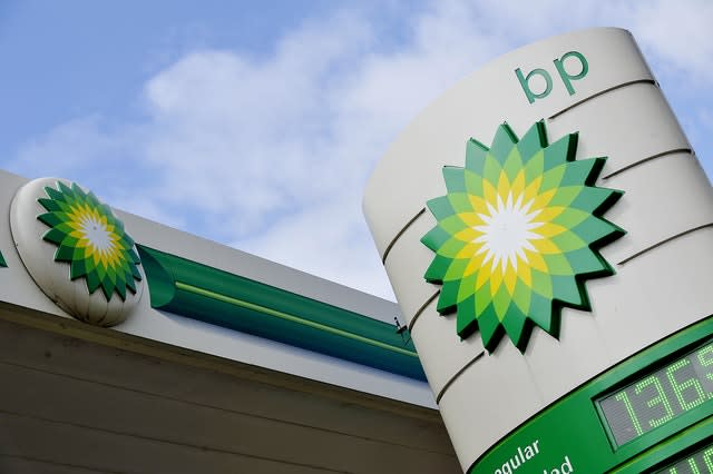 BP sign