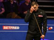 World Snooker Championship: Ronnie O’Sullivan knocked out in first round by amateur James Cahill