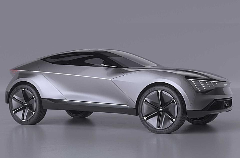 取材自幽浮和中國龍紋，KIA推出純電動轎跑車Futuron Concept揭示