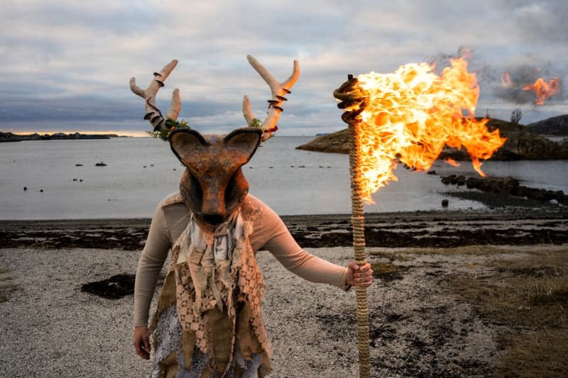 The summer solstice is also honoured as "Midsummer Madness" in the Norwegian Capital of Culture's series of events. David Engmo/Bodø 2024/dpa