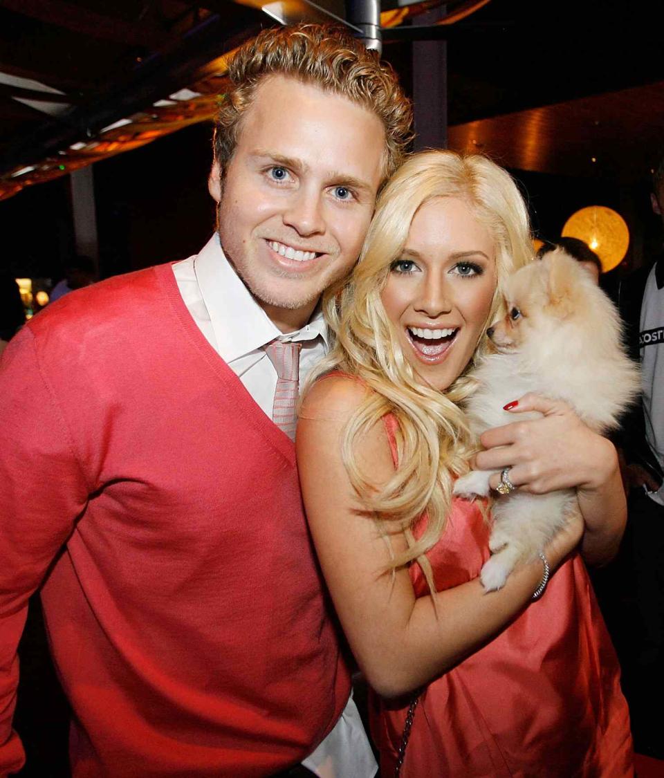 Heidi Montag and Spencer Pratt attend the STRIKE OC Fall Celebration at Strike Orange County on October 15, 2009 in Tustin, California