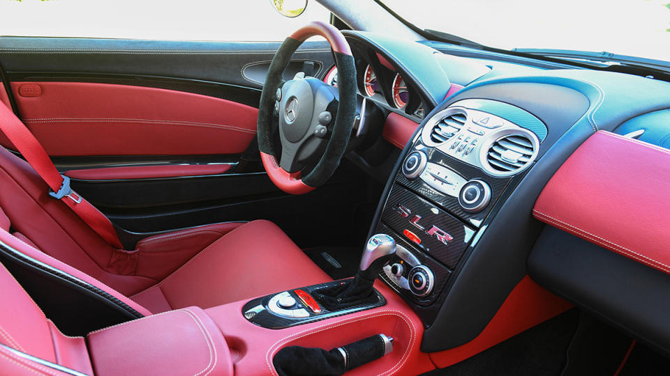 Inside the 2008 Mercedes-Benz SLR McLaren "Crown Edition"