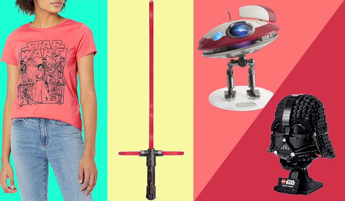 T-shirt, lightsaber, Lola, Darth