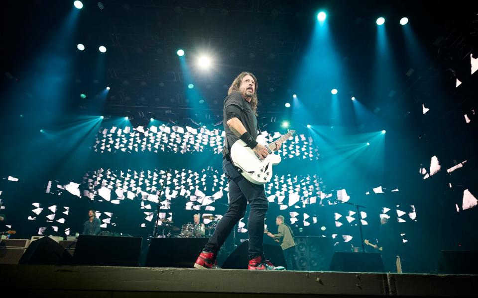 Foo Fighters: defiantly entertaining American rock