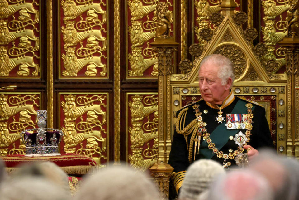 The King used his address to Parliament to pay tribute to his late mother, Queen Elizabeth II