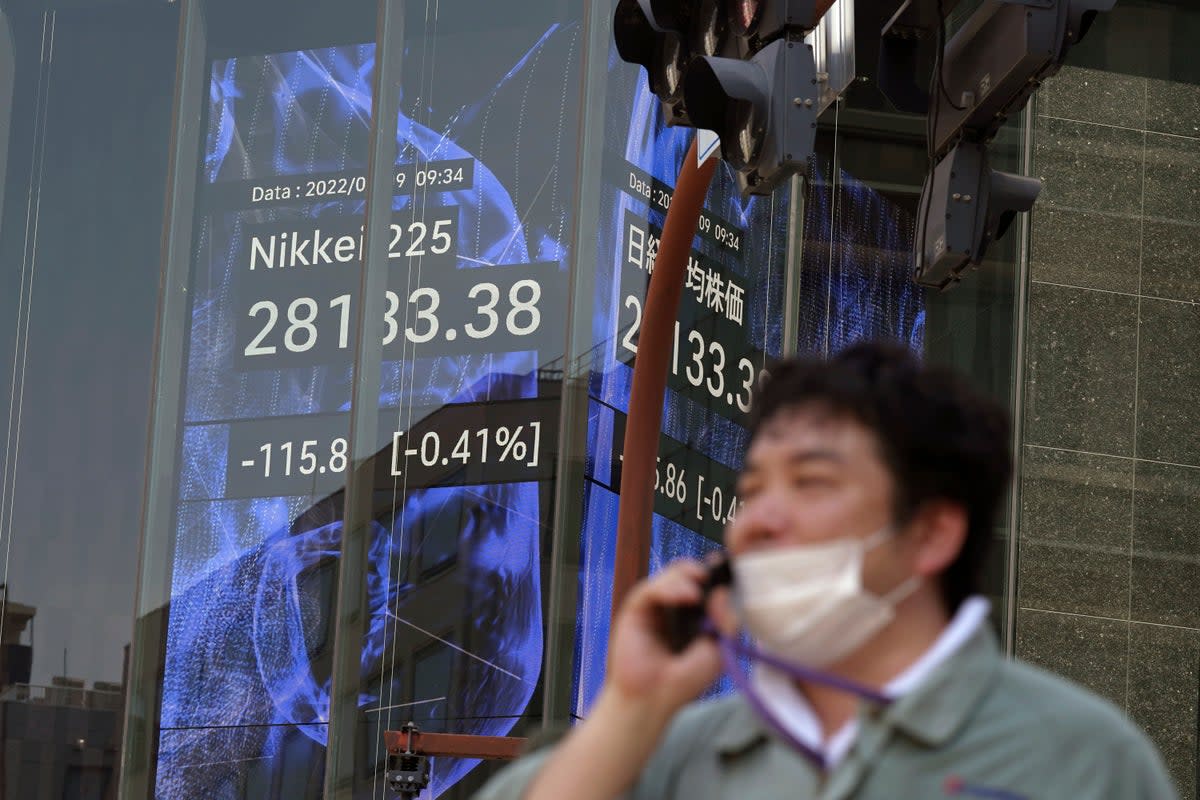 Japan Financial Markets (Copyright 2022 The Associated Press. All rights reserved)