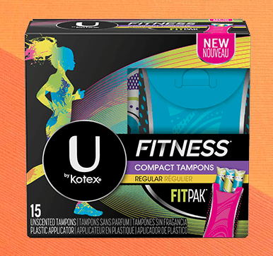 Image of U by Kotex Fitness tampons