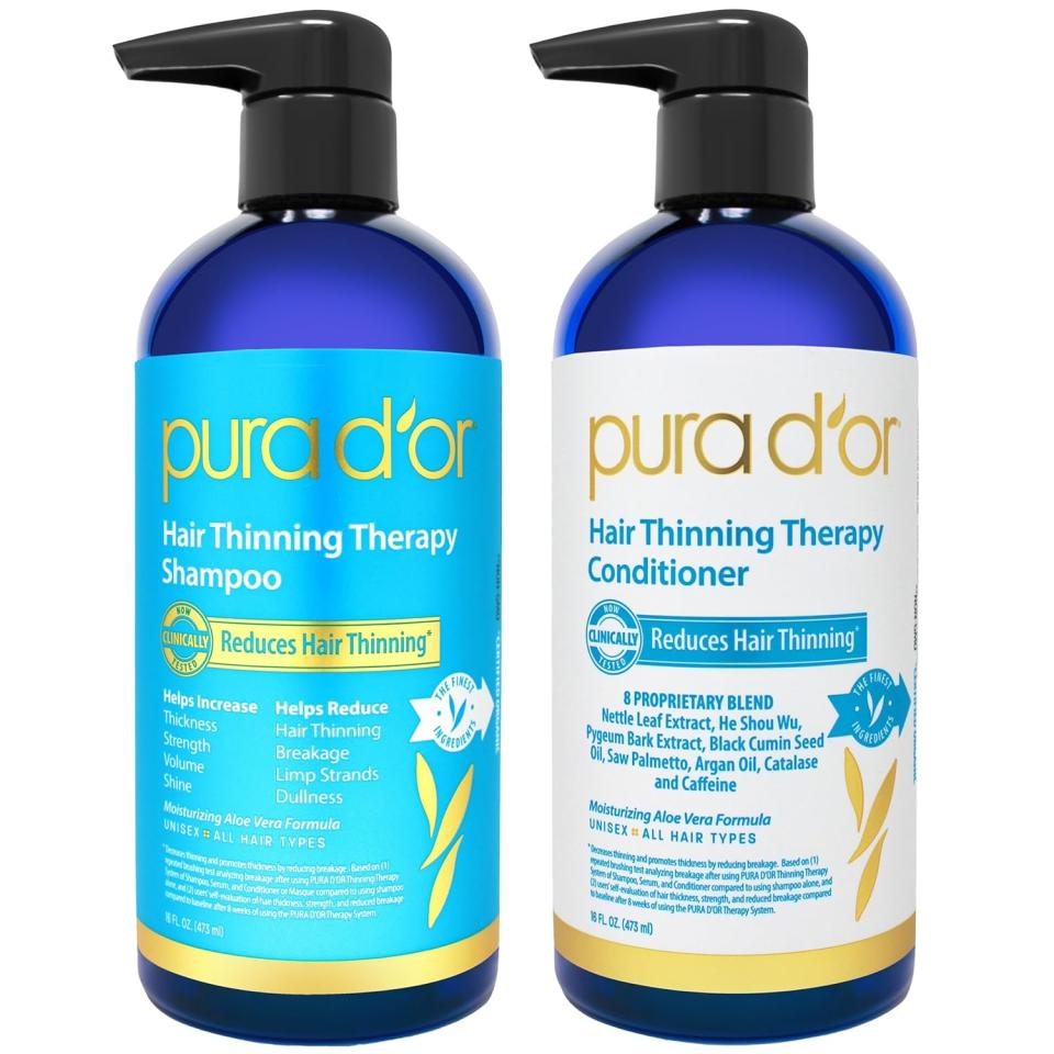 PURA D'OR Hair Thinning Therapy Shampoo Is on Sale for Memorial Day
