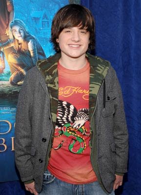 Josh Hutcherson at the Hollywood premiere of Walt Disney Pictures' Bridge to Terabithia