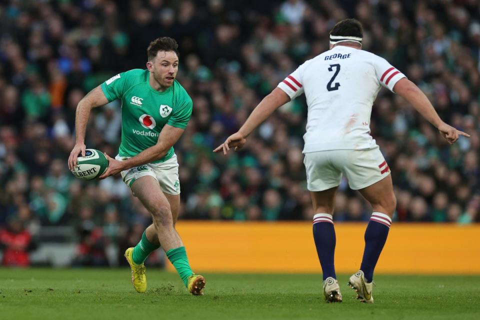 Hugo Keenan is fit to return to the Ireland side (Getty)