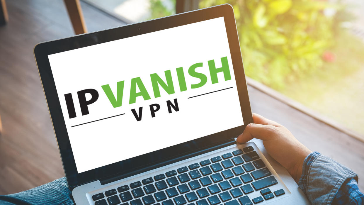  IPVanish VPN running on a Macbook Pro. 