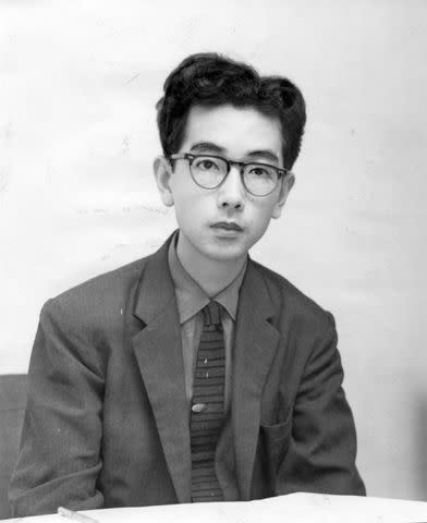 <p>The Asahi Shimbun via Getty</p> Toshi Ichiyanagi in 1961