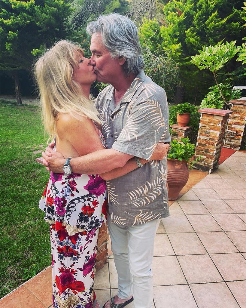 Goldie Hawn, Kurt Russell, Father's Day 2022, Instagram