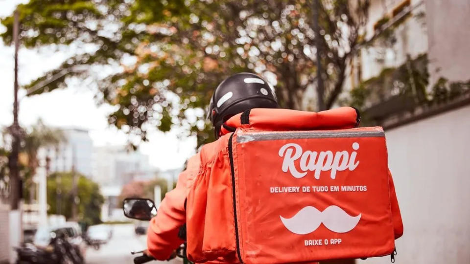 A Rappi, empresa de delivery latino-americana, também participou da proposta de benefícios aos entregadores (Imagem: Divulgação/Rappi)