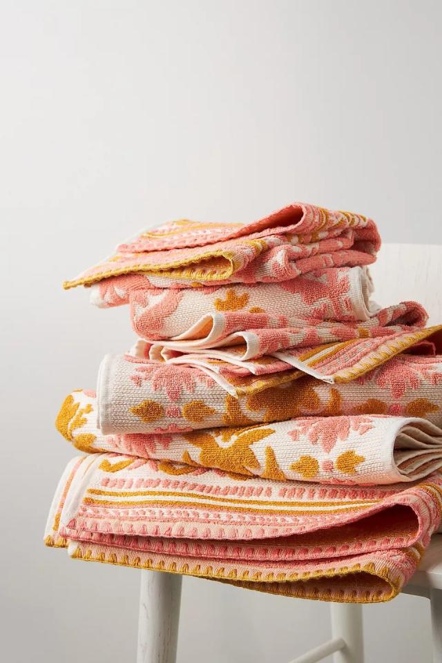 Parachute Soft Rib Bath Towel - Ochre