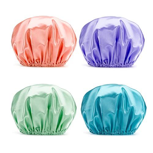 3) Reusable Shower Caps