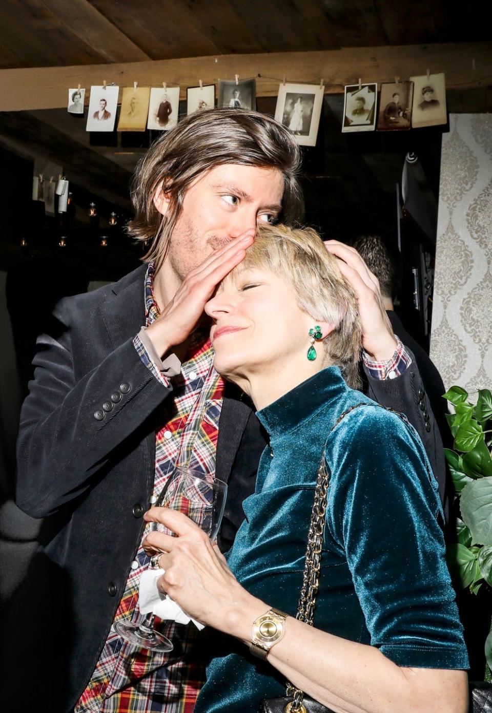 patrick vaill and his mother, amanda vaill, at the closing night party for oklahoma at haswell greens in new york, jan 19, 2020 vaill took his final bow as jud fry, after performing in daniel fishs production of the musical and humanizing the villain of oklahoma since college krista schlueterthe new york times