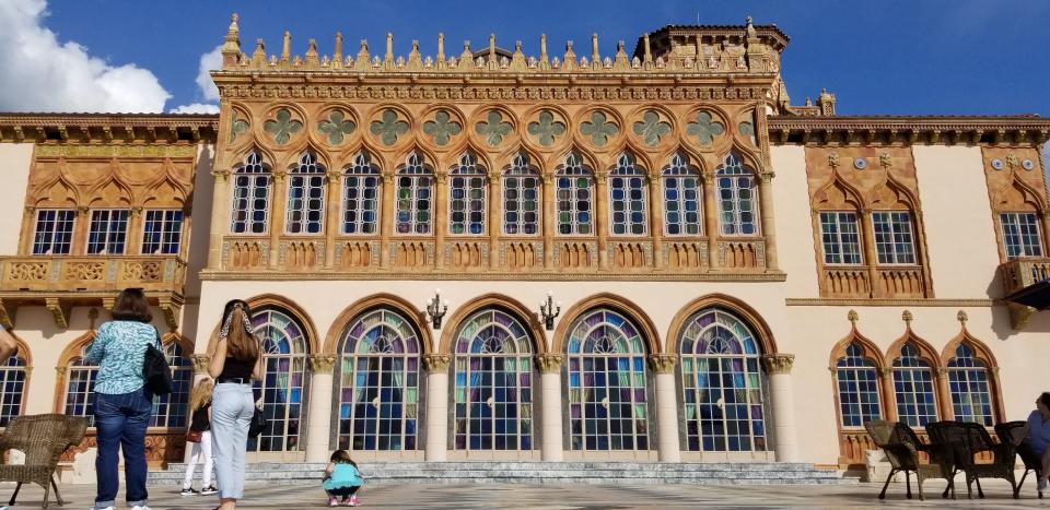 Sarasota is also home to The Ringling, which contains the Museum of Art, Circus Museum, the Ca’ d’Zan mansion (pictured) overlooking Sarasota Bay, the Historic Asolo Theatre and the Bayfront Gardens and, for the children, the David F. Bolger Playspace.